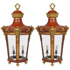 Pair of Hall Lanterns 7