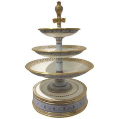 Manufacture Royale de Porcelaine de Sèvres, Three-Tier Dessert Tazza