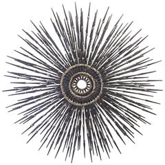 Triple Concentric Circle Wall Sculpture, circa 1960 10