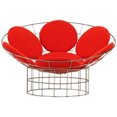 Vintage Peacock Chair by Verner Panton