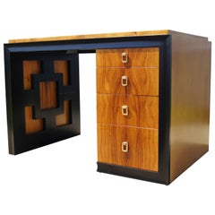 Koa Wood Desk by Johan Tapp for Gumps