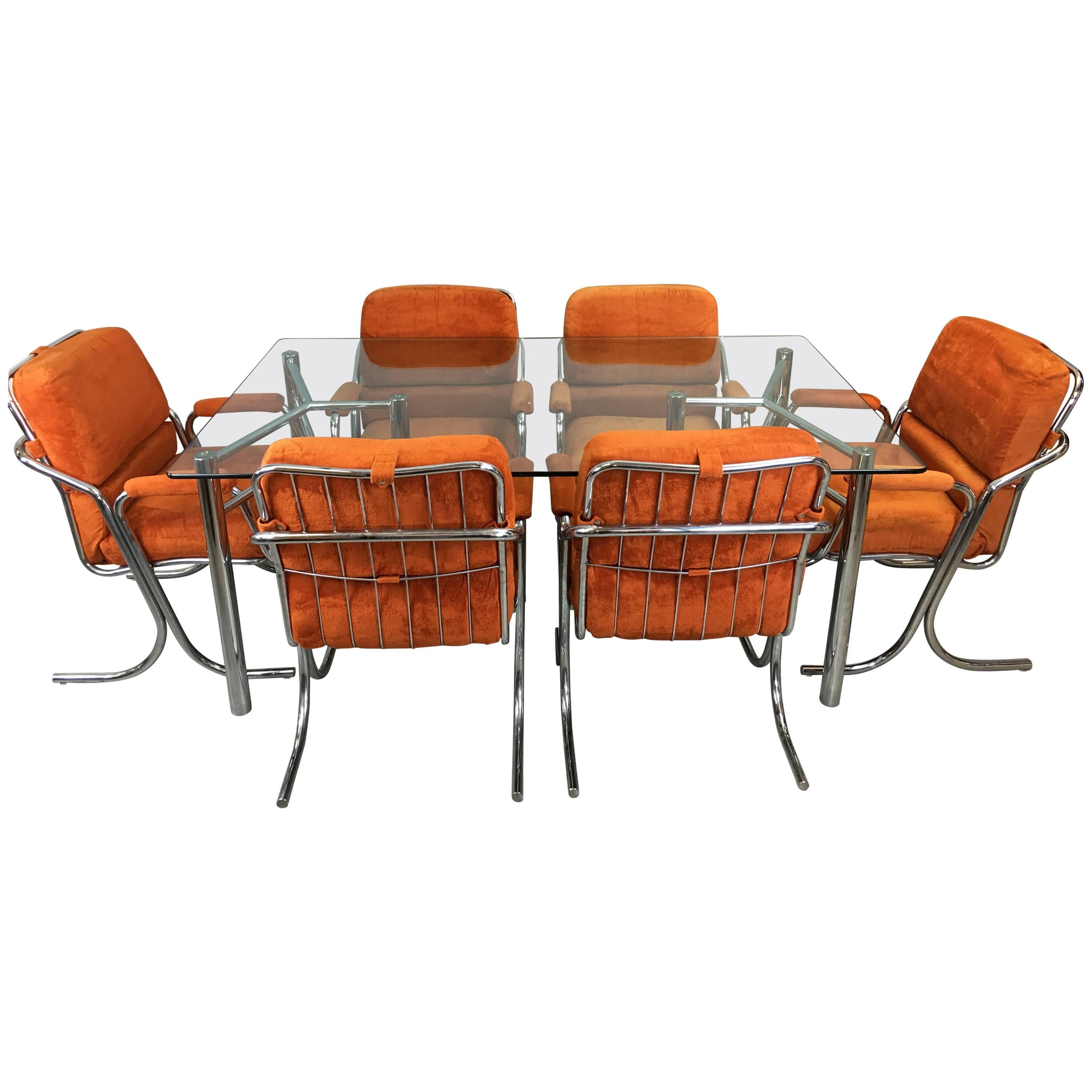 Cal-Style Dining Table and Six Chairs