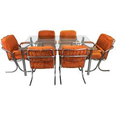 Cal-Style Dining Table and Six Chairs