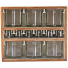 Used Rare Spice Rack by Orrefors of Sweden
