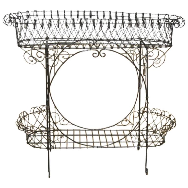 Black French Wire Plant Stand at 1stDibs french plant stand, french