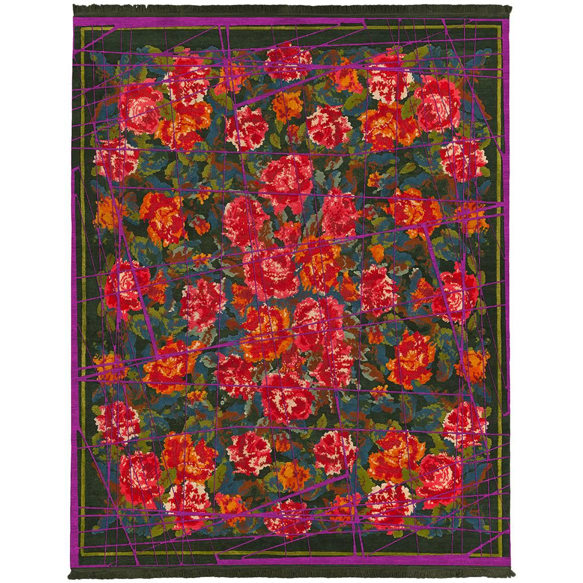 Sofianka Allover Wrapped from Russia with Love Carpet Collection by Jan Kath For Sale