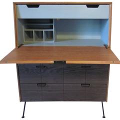 Raymond Loewy Desk and Chest for Mengel