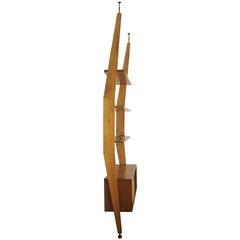 Beautiful and Rare Italian Bookcase designed by Augusto Romano, Italy 1950s 10