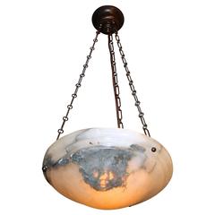 Alabaster French Directoire Style Pendant Chandelier Ceiling Light