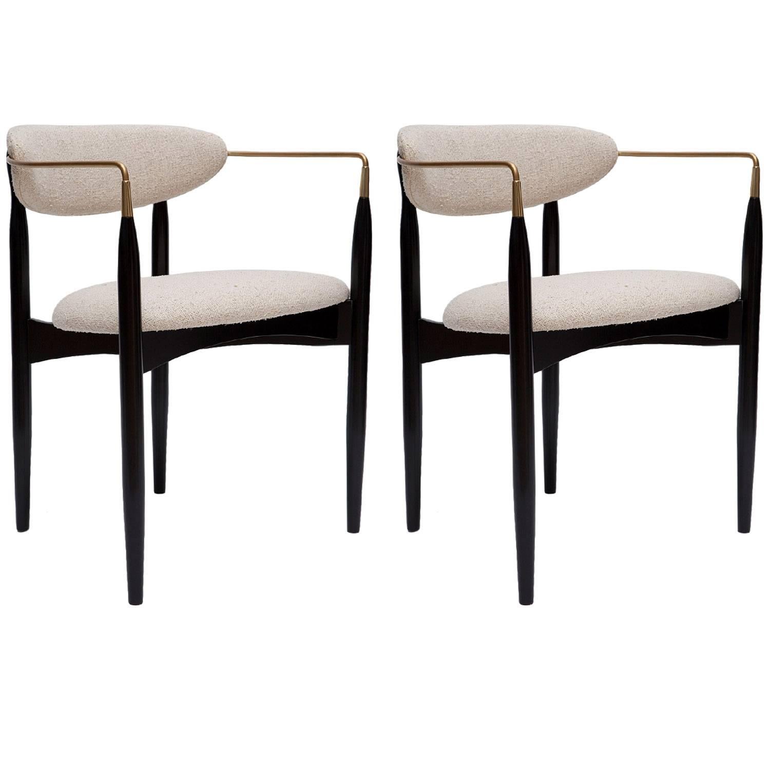 Pair of Viscount Chairs by Dan Johnson