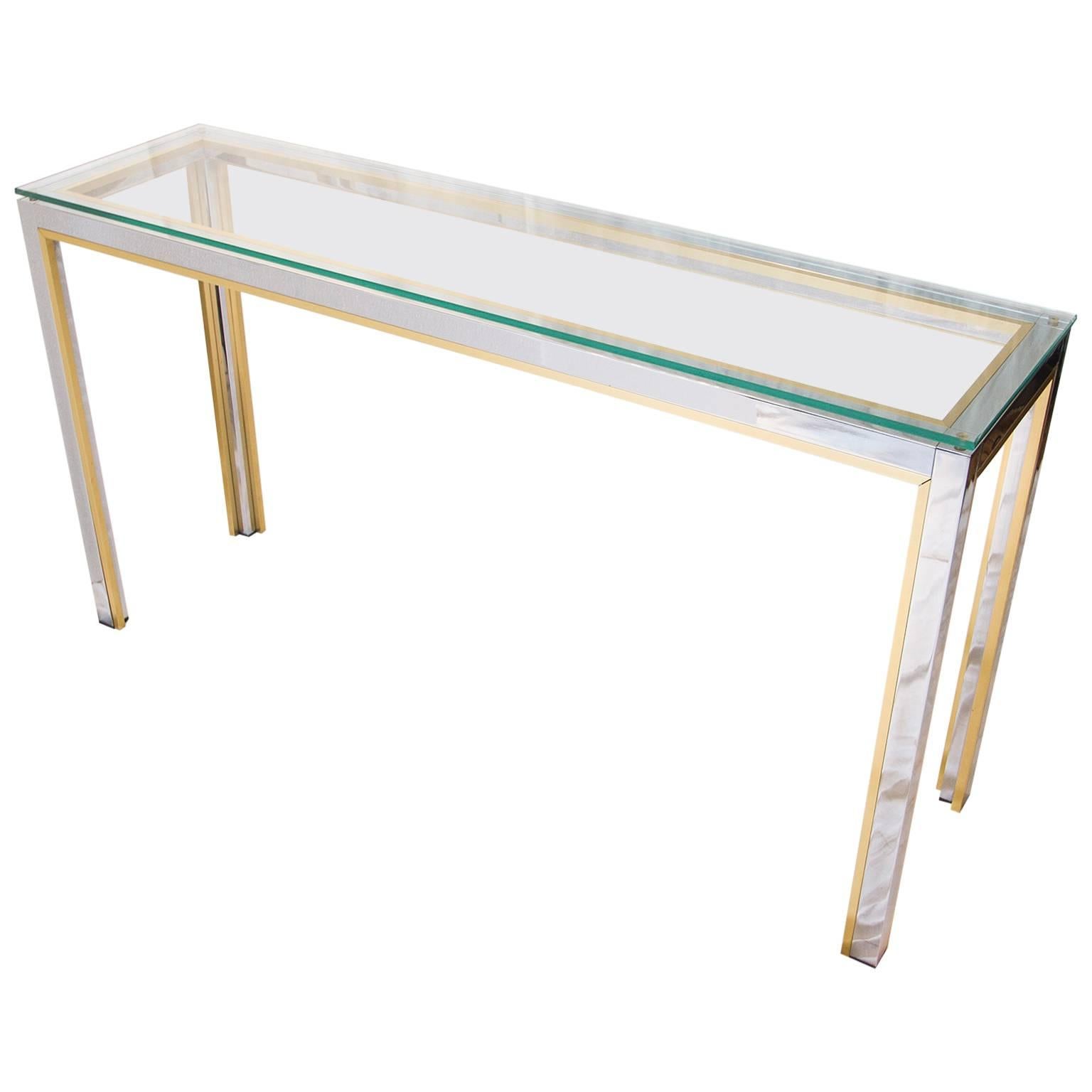 Console Table by Romeo Rega For Sale