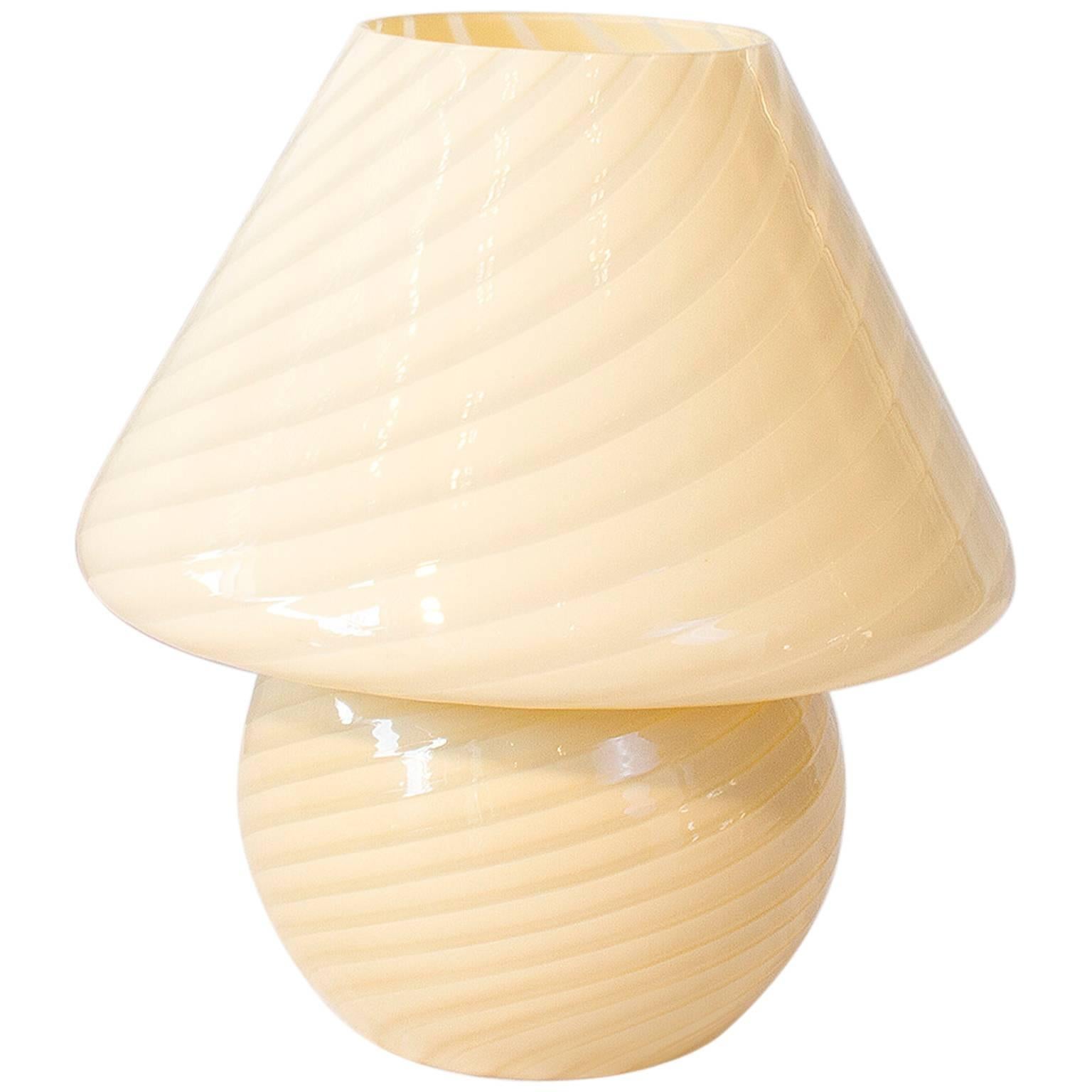 Mushroom Desk Lamp for Vetri Murano For Sale