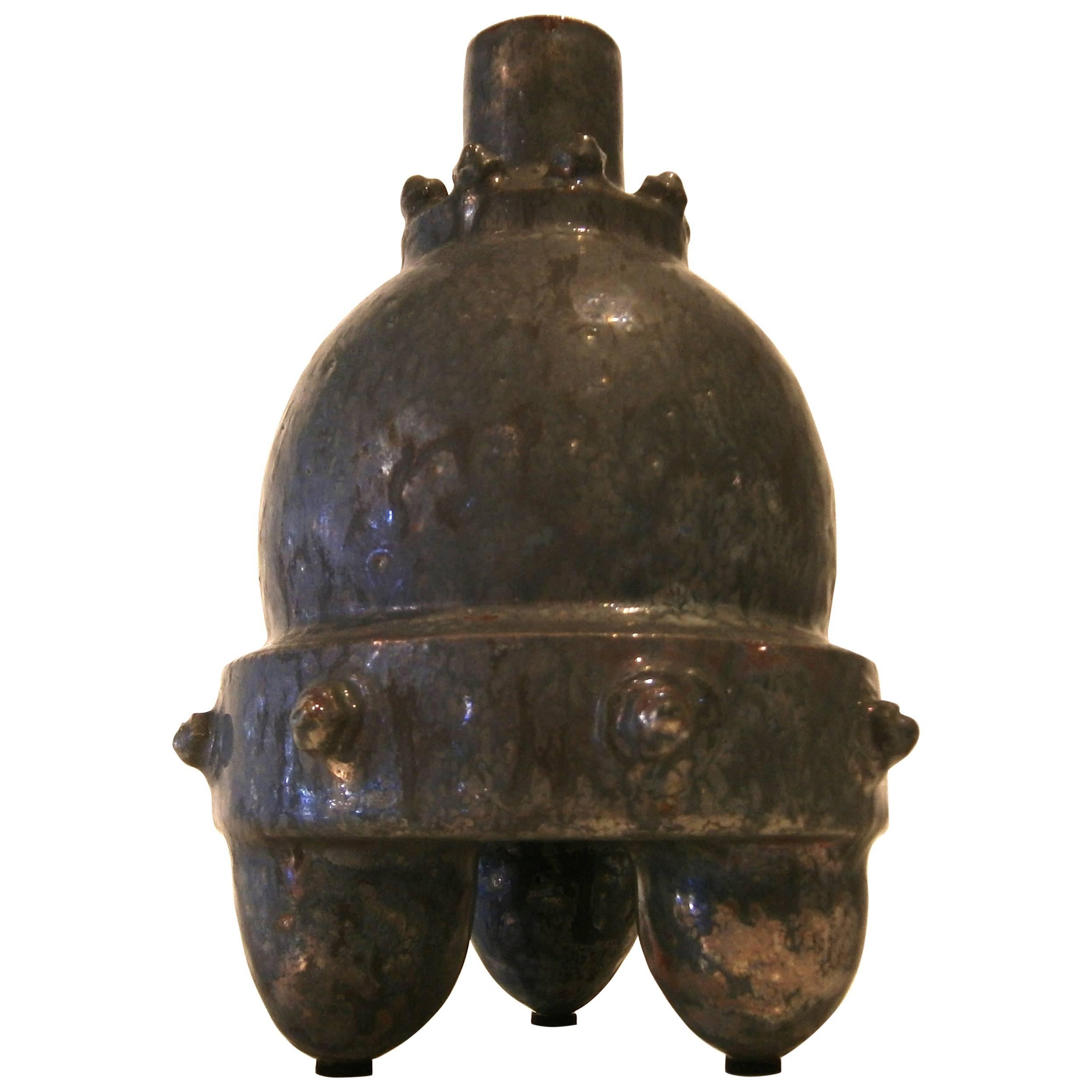 Contemporary Studio Pottery Vessel from Richard Flores Urban Sketch Series For Sale