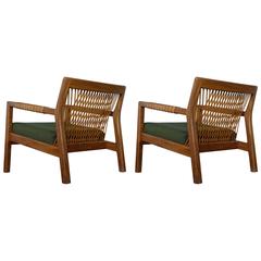 Pair of Armchairs by Carl Gustav Hiort Af Ornäs, 1950s