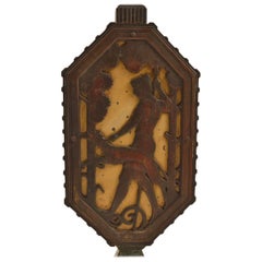 Rara lampada da tavolo Art Deco Oscar Bach