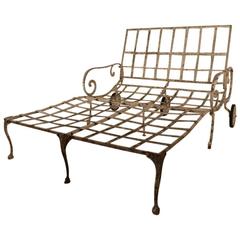 Rare Molla Double Chaise One of Two