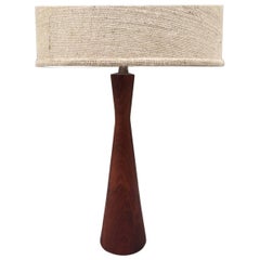 Danish Modern Walnut Lamp