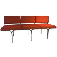 Fabulous Erwine and Estelle Laverne Bright Orange Bench for Laverne Originals