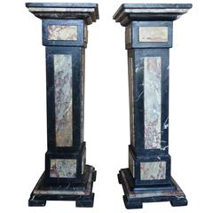 Pair of French Neoclassical Style Pedestals 4