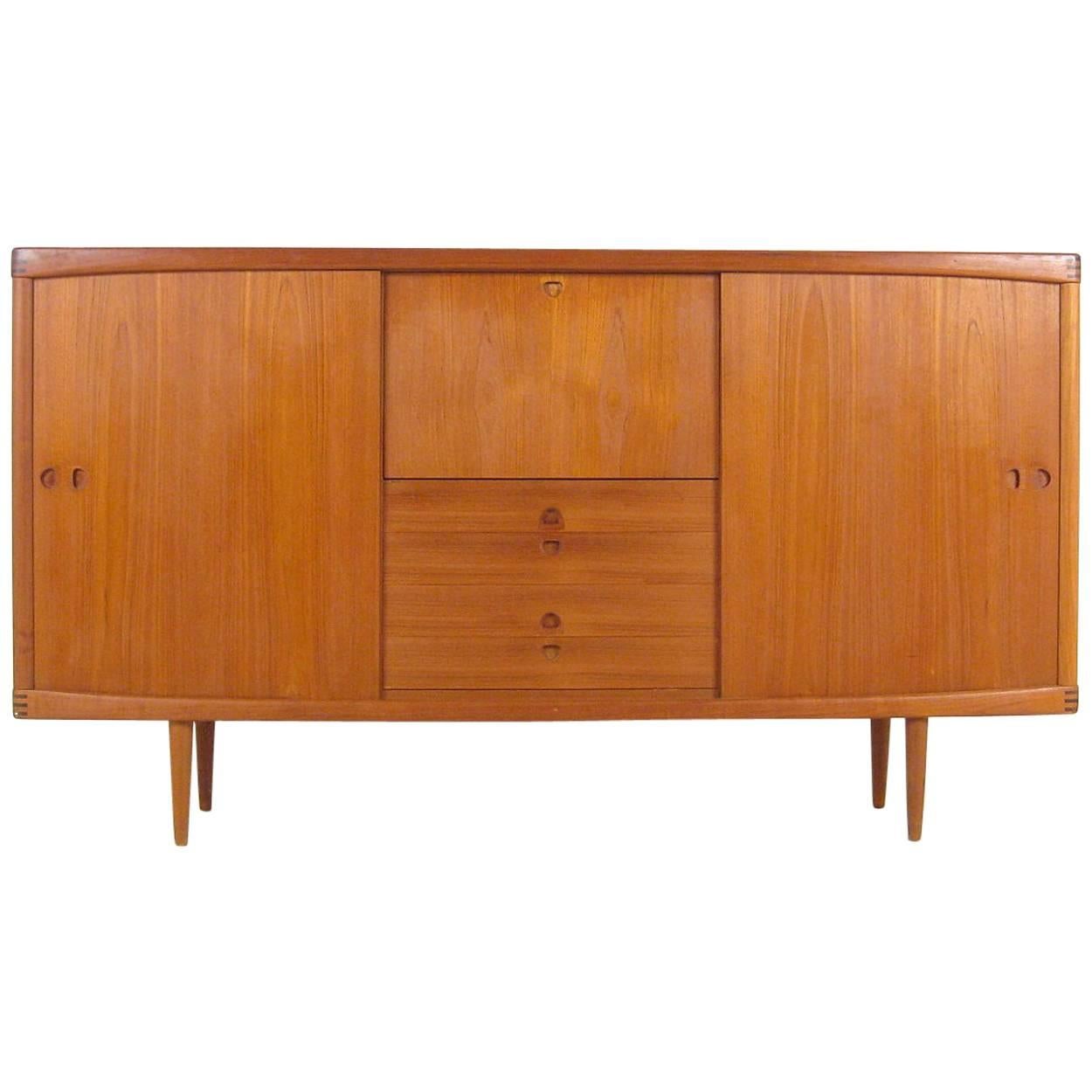 Early 1970s Large H.W. Klein Sideboard or Credenza in Teak For Sale