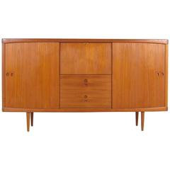 Vintage Early 1970s Large H.W. Klein Sideboard or Credenza in Teak