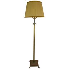Elegant Bronze Floor Lamp, Empire Style
