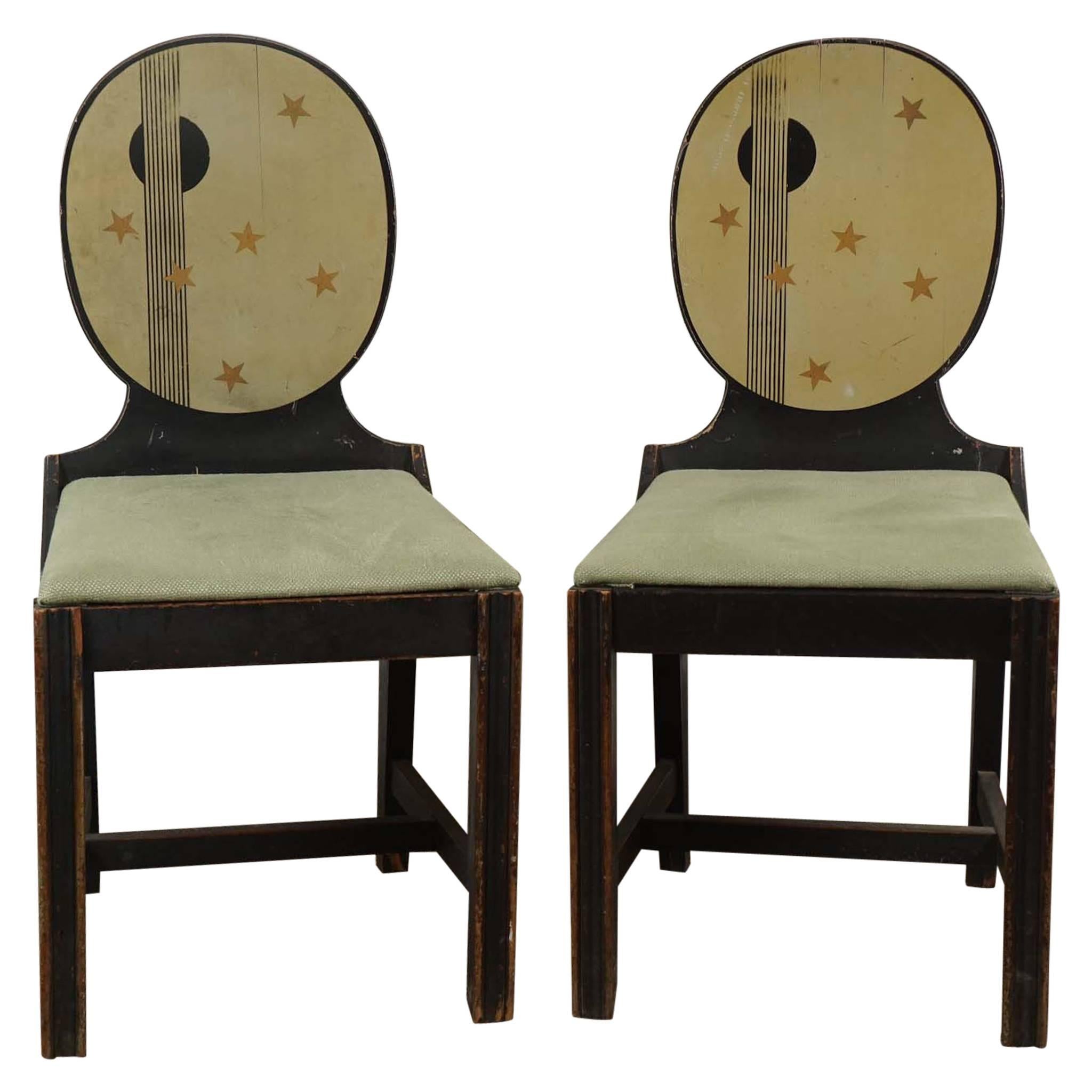 Pair of Accent Chairs For Sale