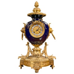 Antique 19th Century French Ormolu Mantel Clock
