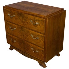 French 1940s Walnut Chest of Drawers