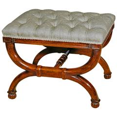 Mid 19th Century Simulated Rosewood Bedroom Stool