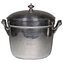 Vintage Midcentury Silver Plated Ice Bucket