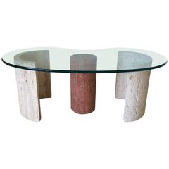 Italian Travertine Coffee Table 5