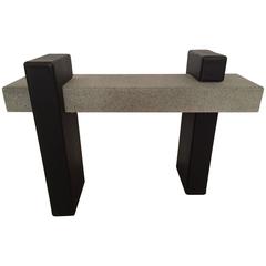 1980s Postmodern Console Table