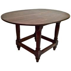 English Oak Dining Table, circa 18th Century