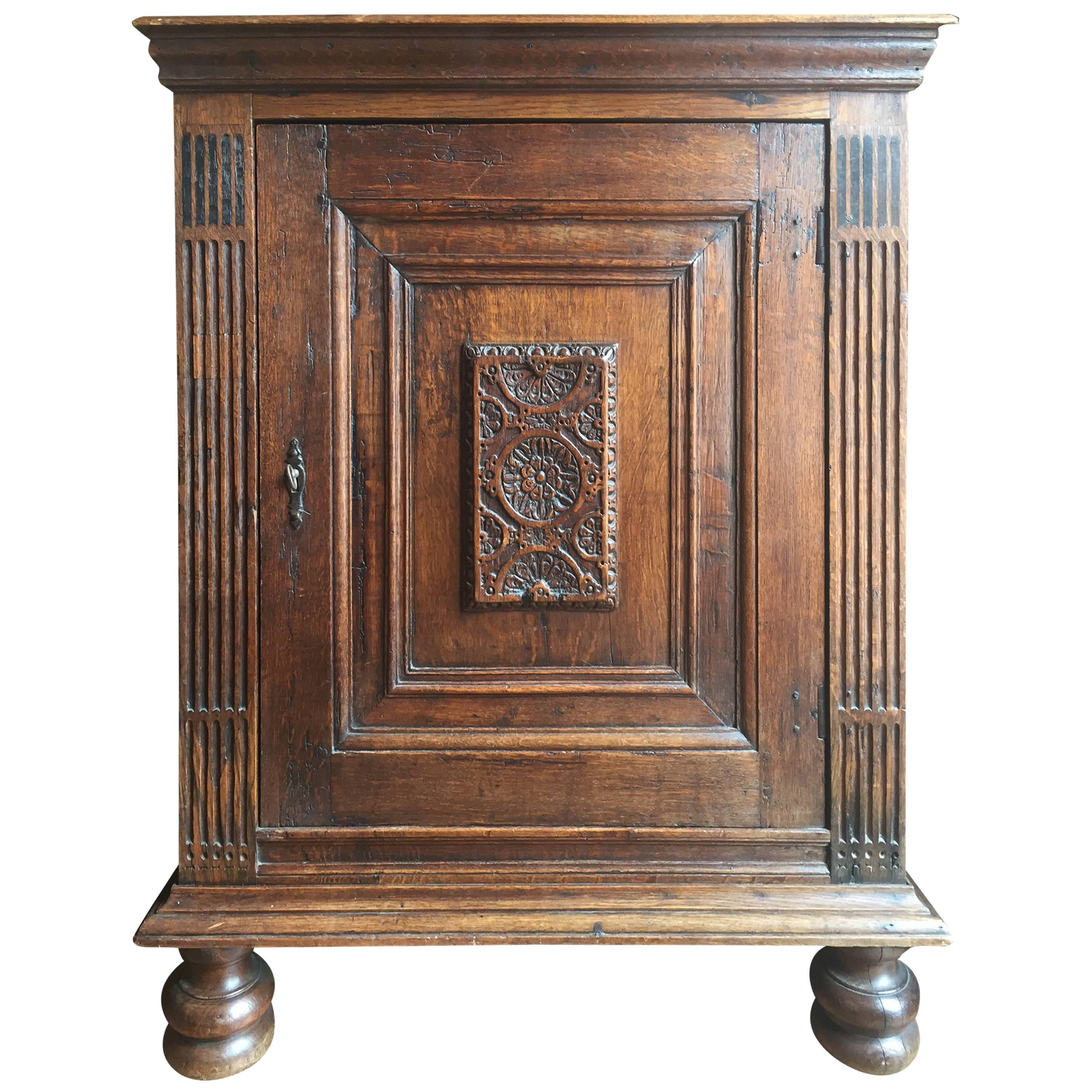 18th Century French Confiturier or Single Door Armoire