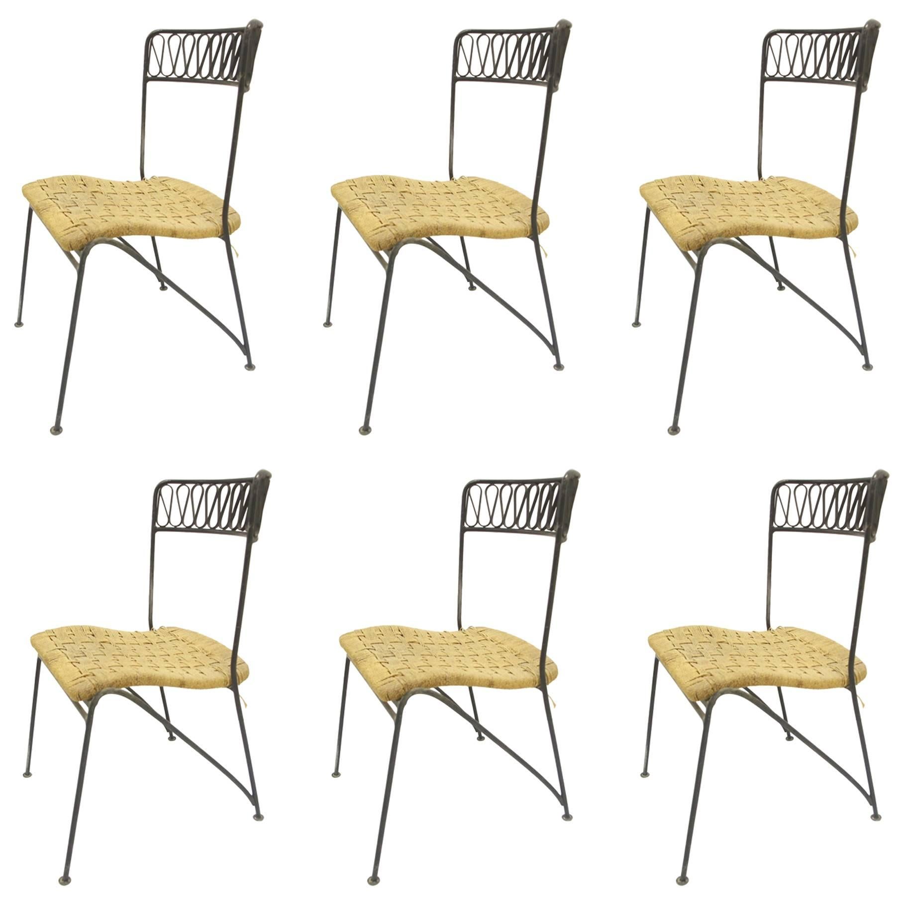 Maurizio Tempestini for Salterini Dining Set of Six Chairs and Table