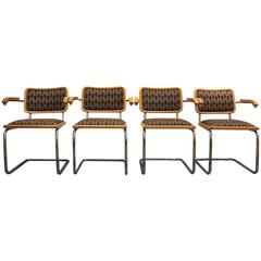Set of Four Marcel Breuer Cantilever Chairs