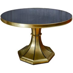 Large Pedestal with Obsidian top at cost price