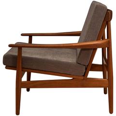 Danish Teak Lounge Chair by Grete Jalk