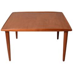 Vintage Danish Modern Square Teak Table