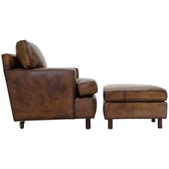 Edward Wormley for Dunbar Club Chair and Ottoman