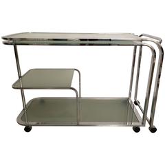 DIA, Design Institute of America Swivel Bar Cart or Writing Table 1