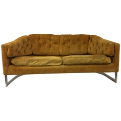 1970s Milo Baughman Loveseat Mid-Century Modern