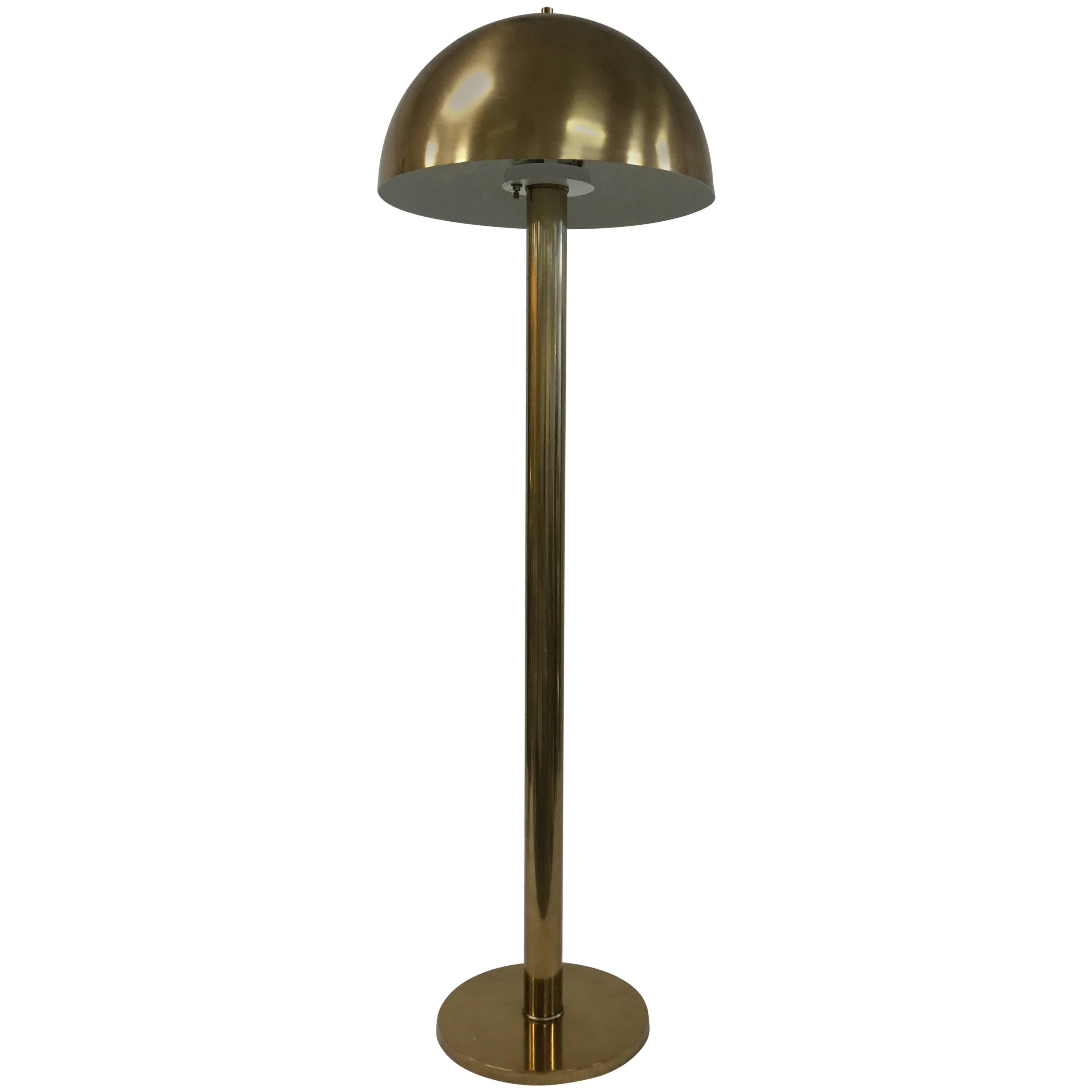 1979's Brass Floor Lamp by Laurel, matching pair available 