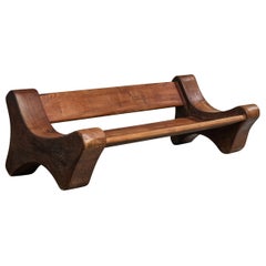 Designer argentin, canapé, bois, Argentine, années 1980