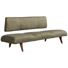 Englander & Bonta, Sofa, Wood, Fabric, Argentina, 1950s