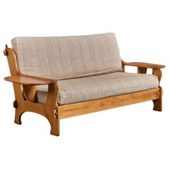 Divano di design americano, Wood, Fabrice, USA, anni '50