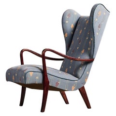 Designer svedese, sedia da salotto, Wood, Fabrice, Svezia, anni '1940
