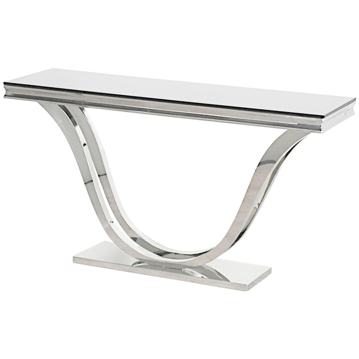 Art Deco Style Console Table For Sale