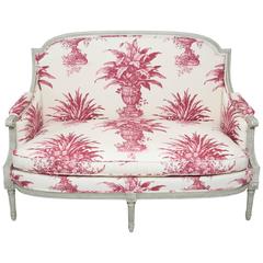 Louis XVI Style Settee 10